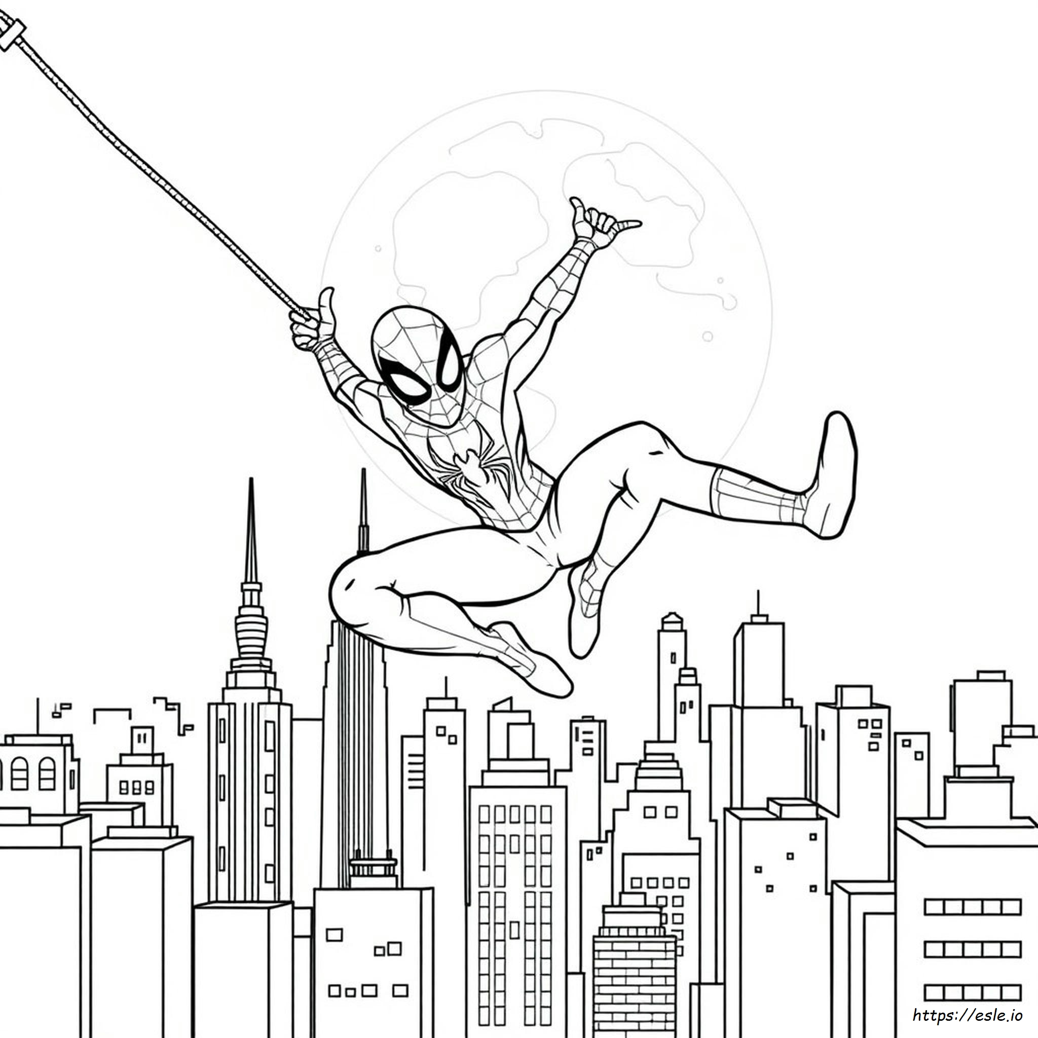 Crayola Spiderman Coloring Pages