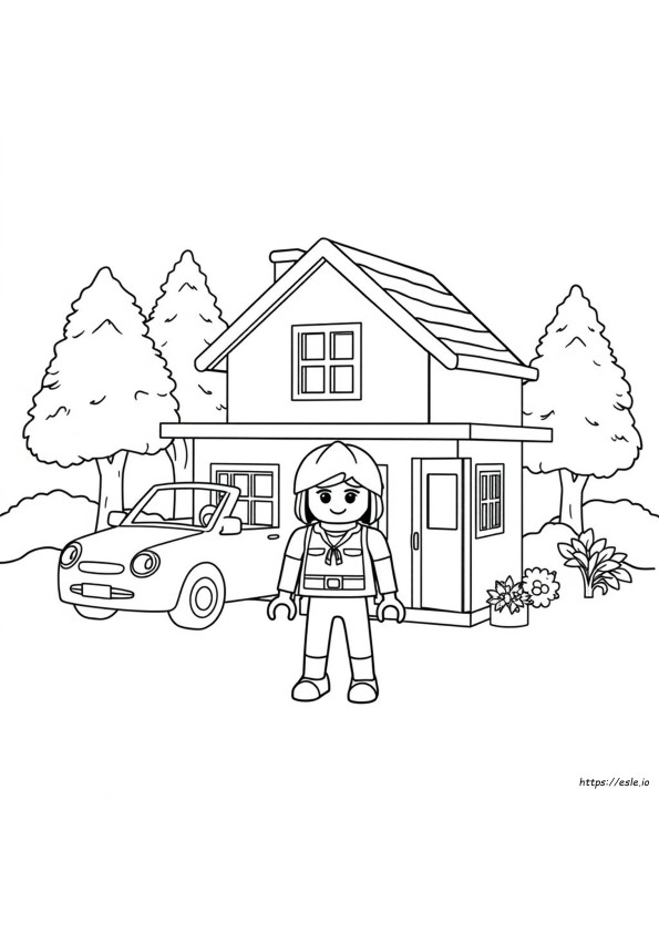 Playmobil Para Colorir Grátis