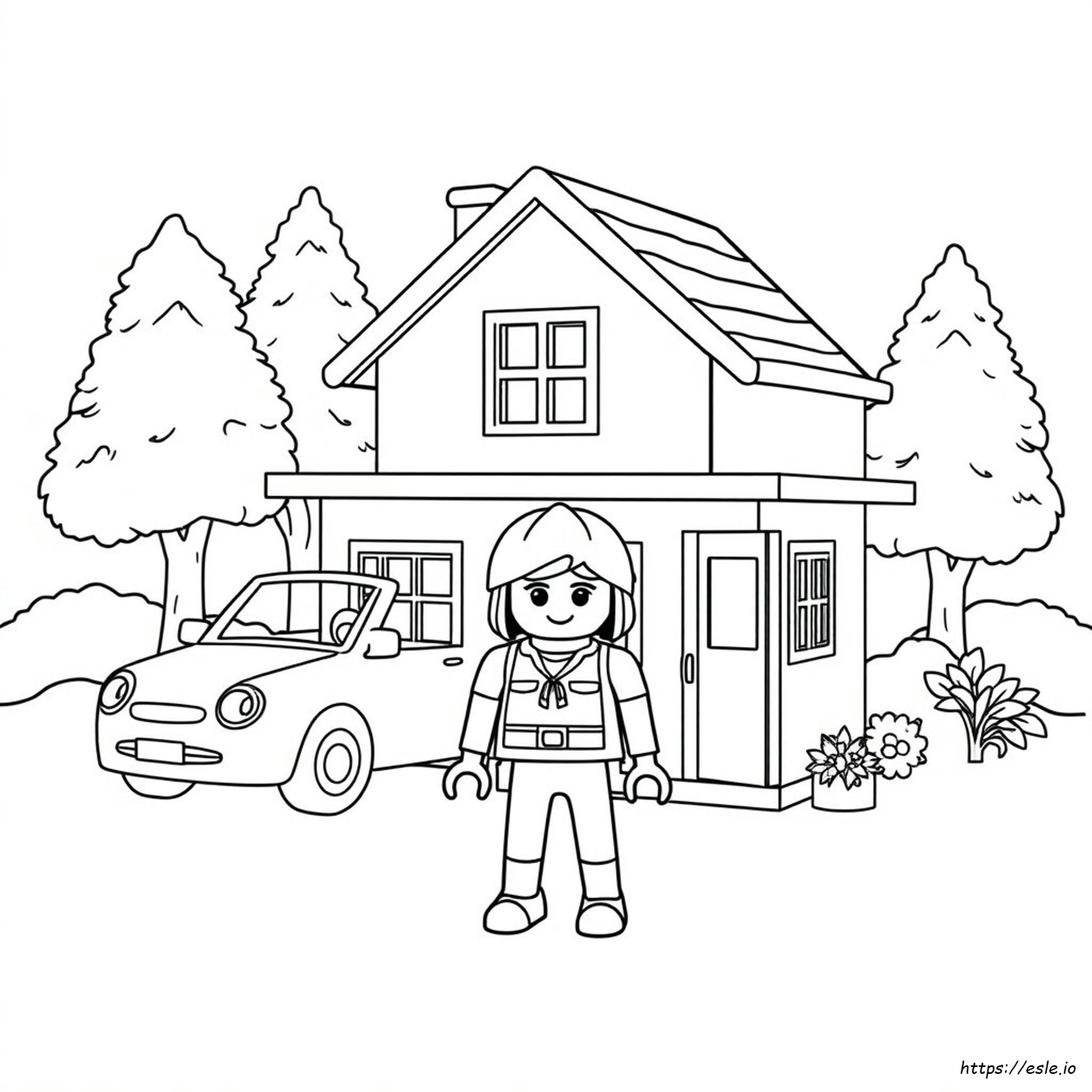 Playmobil Coloring Pages To Print