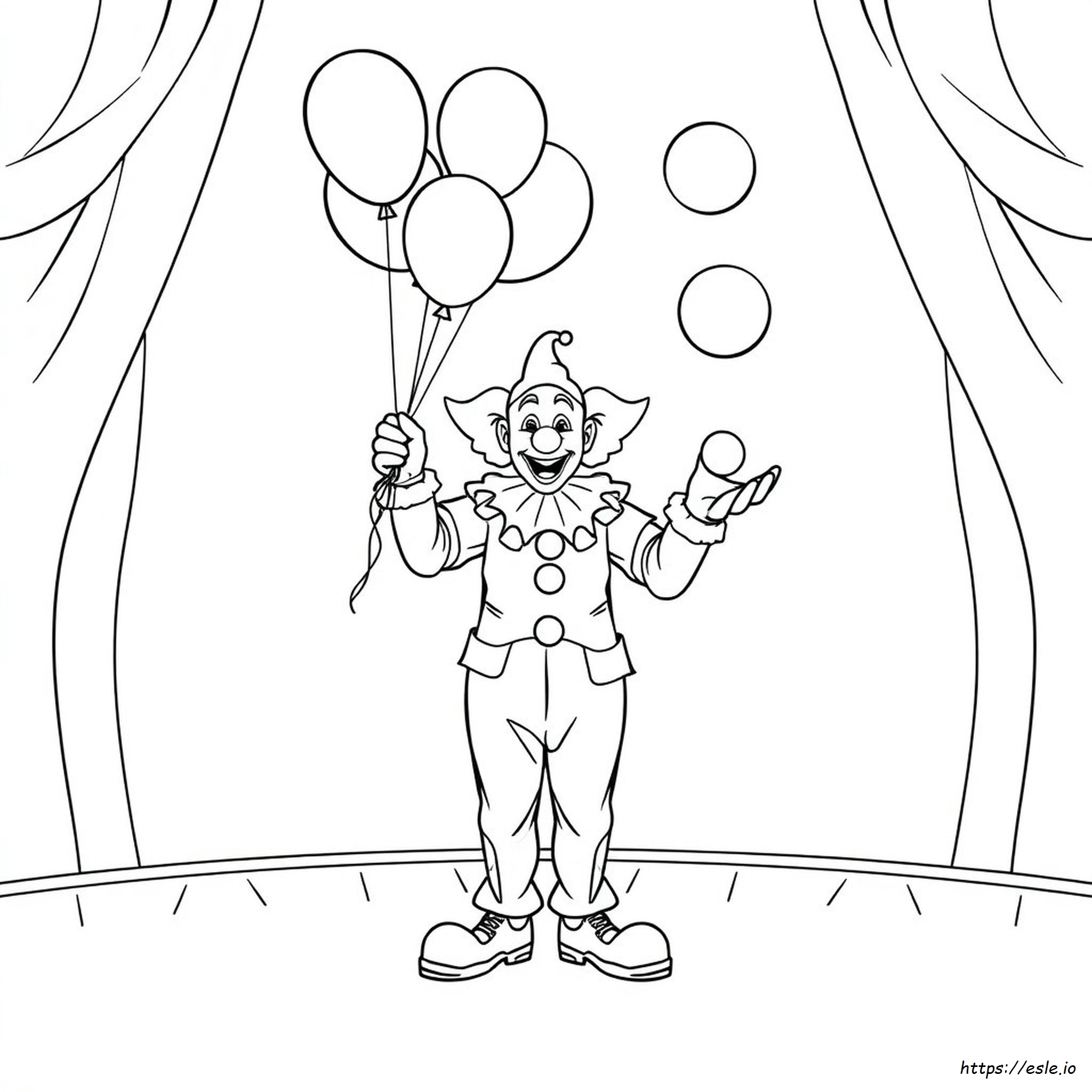 Art The Clown Colouring