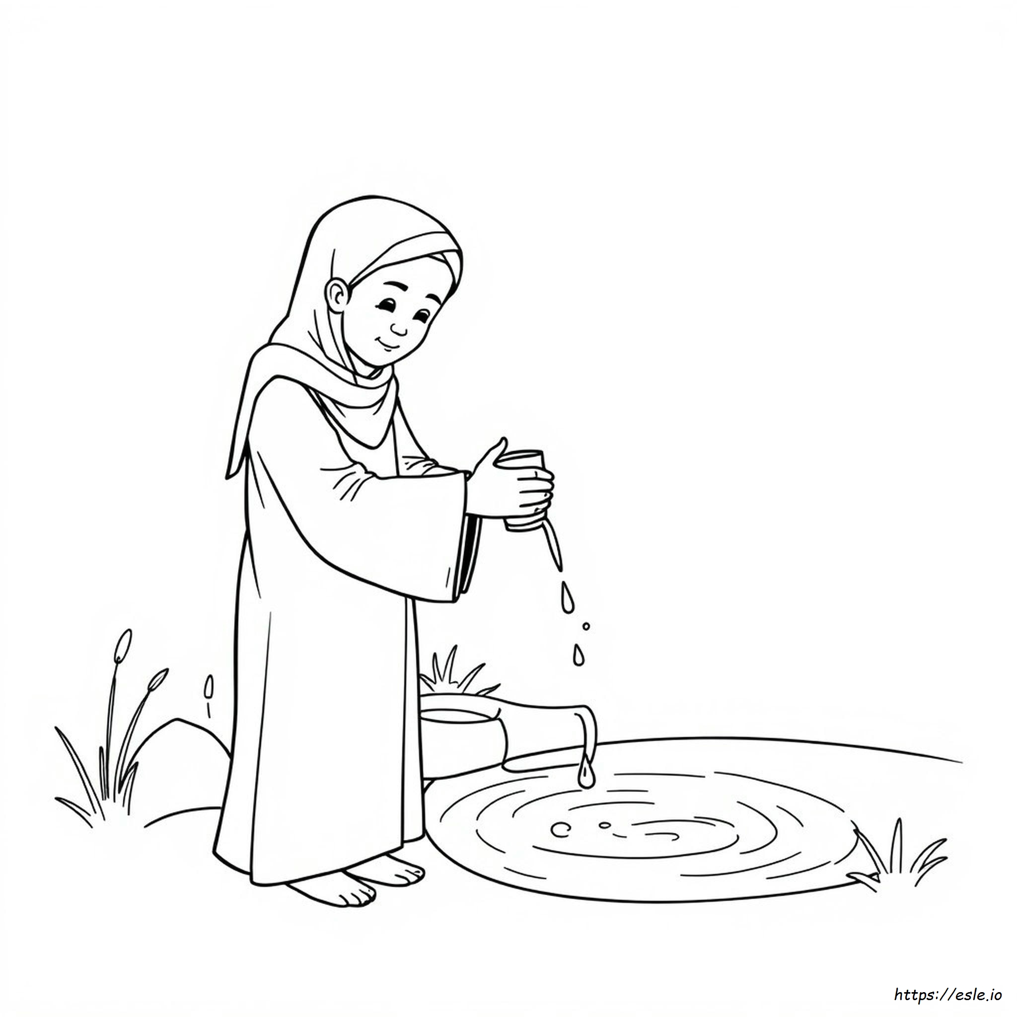 Wudu Da Colorare