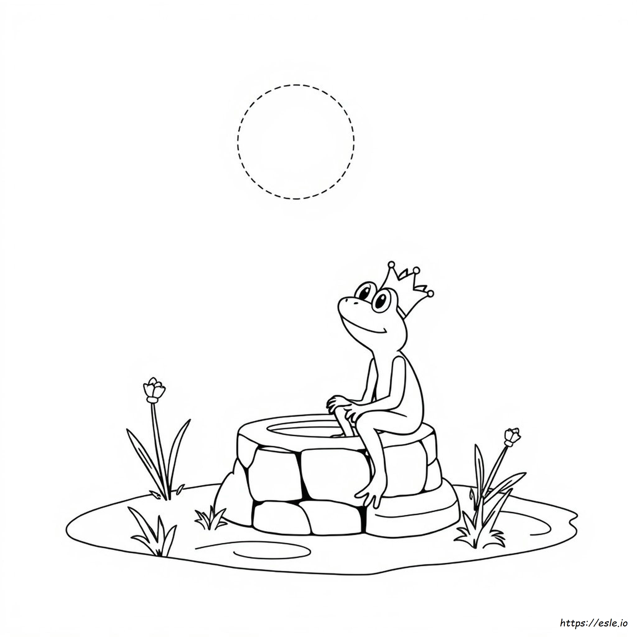 Il Principe Ranocchio Disegni Da Colorare