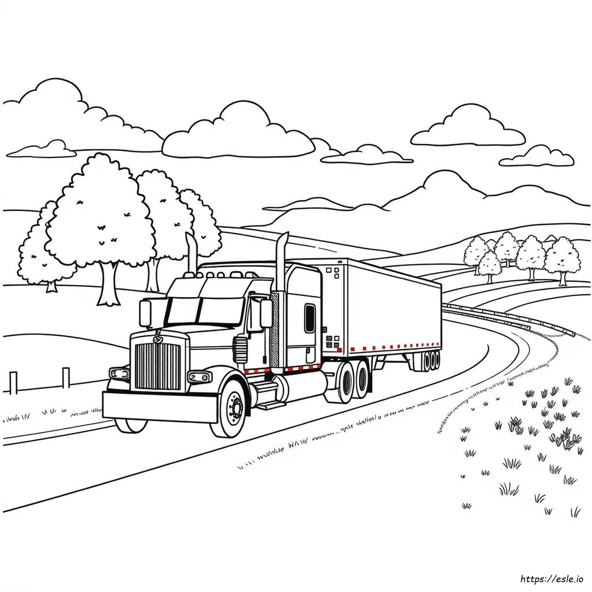 Kenworth Da Colorare