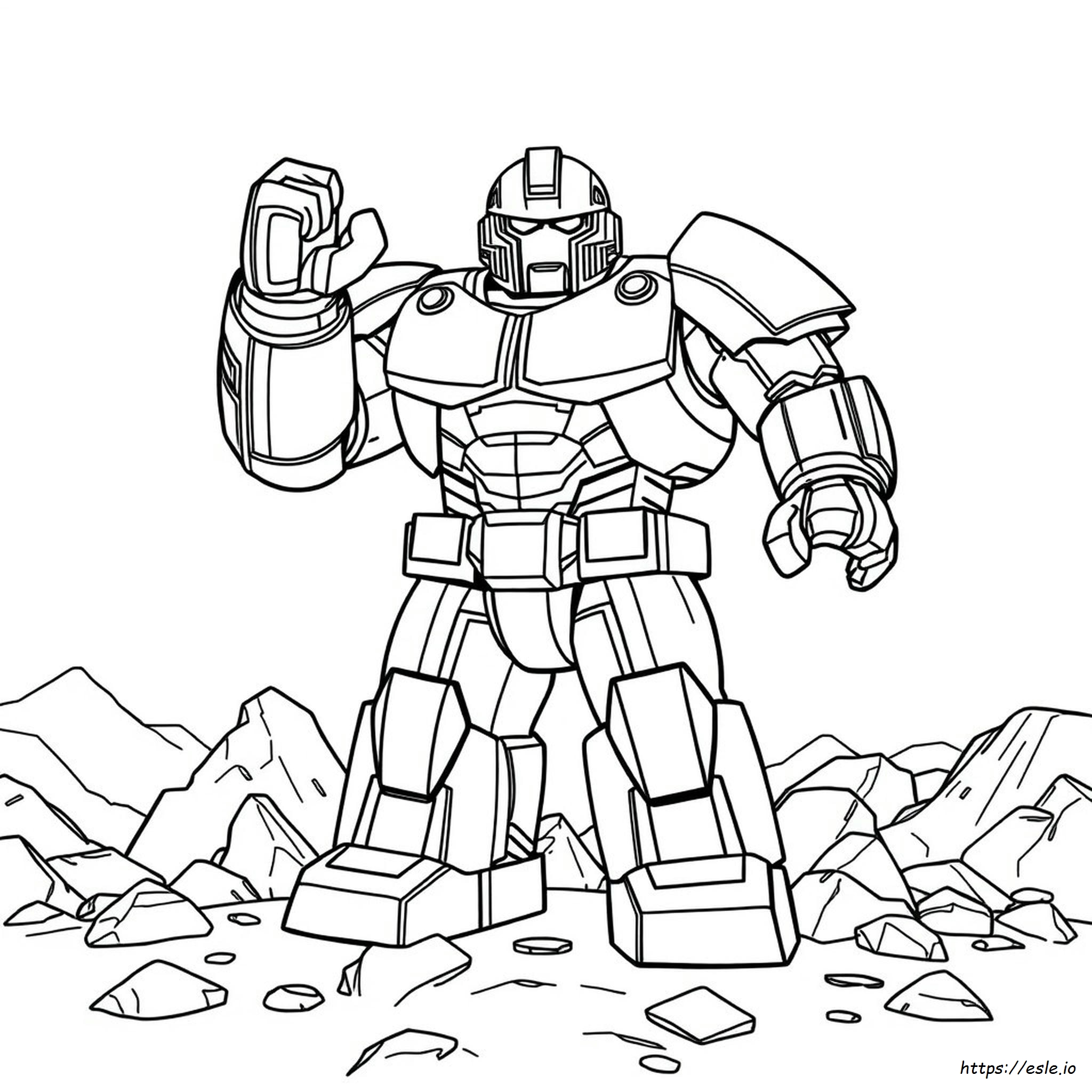 Lego Hulkbuster Ausmalbilder