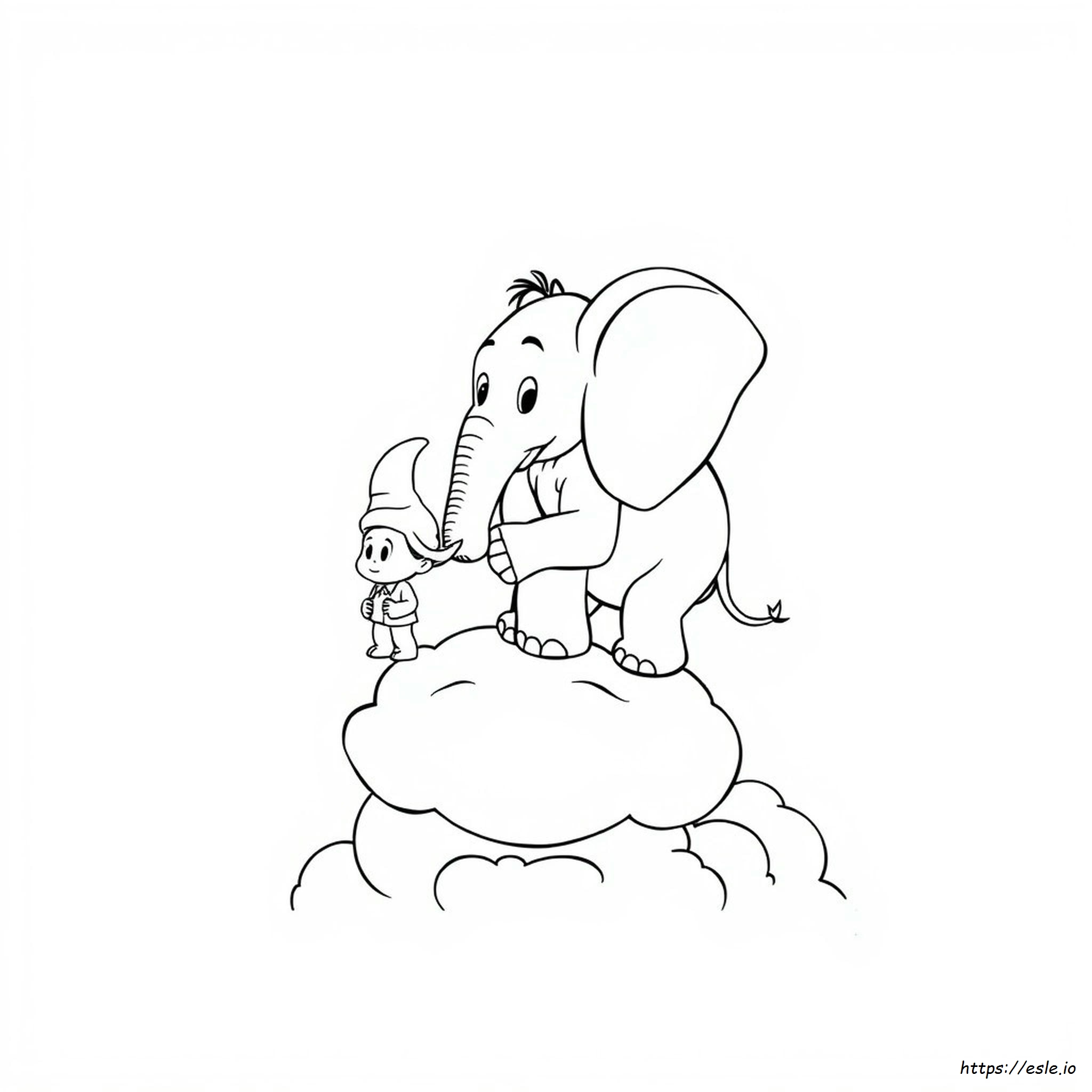 Printable Horton Hears A Who Coloring Page
