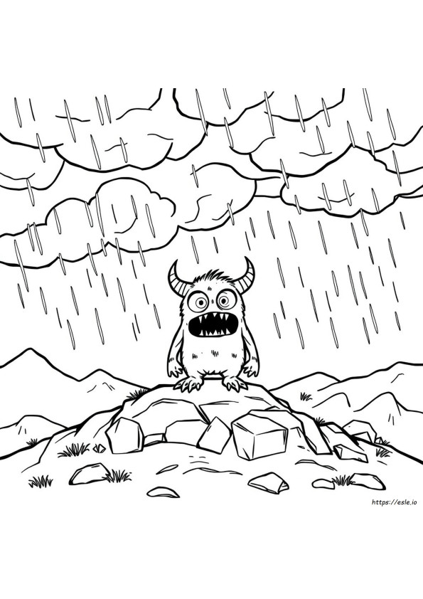 Coloriages De Monstres