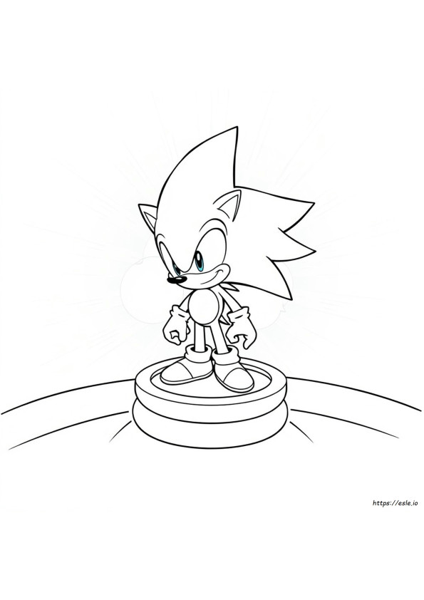 Golden Sonic Coloring