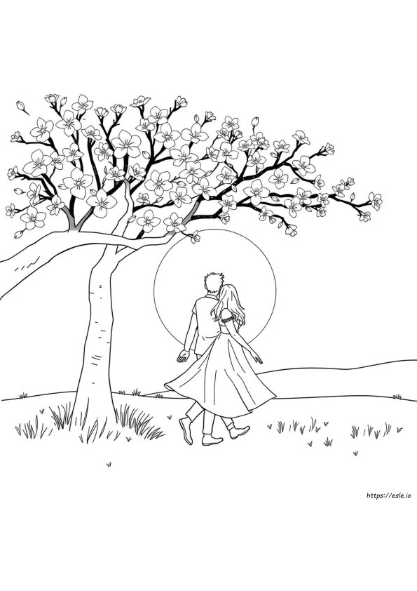 Romantic Coloring Pages