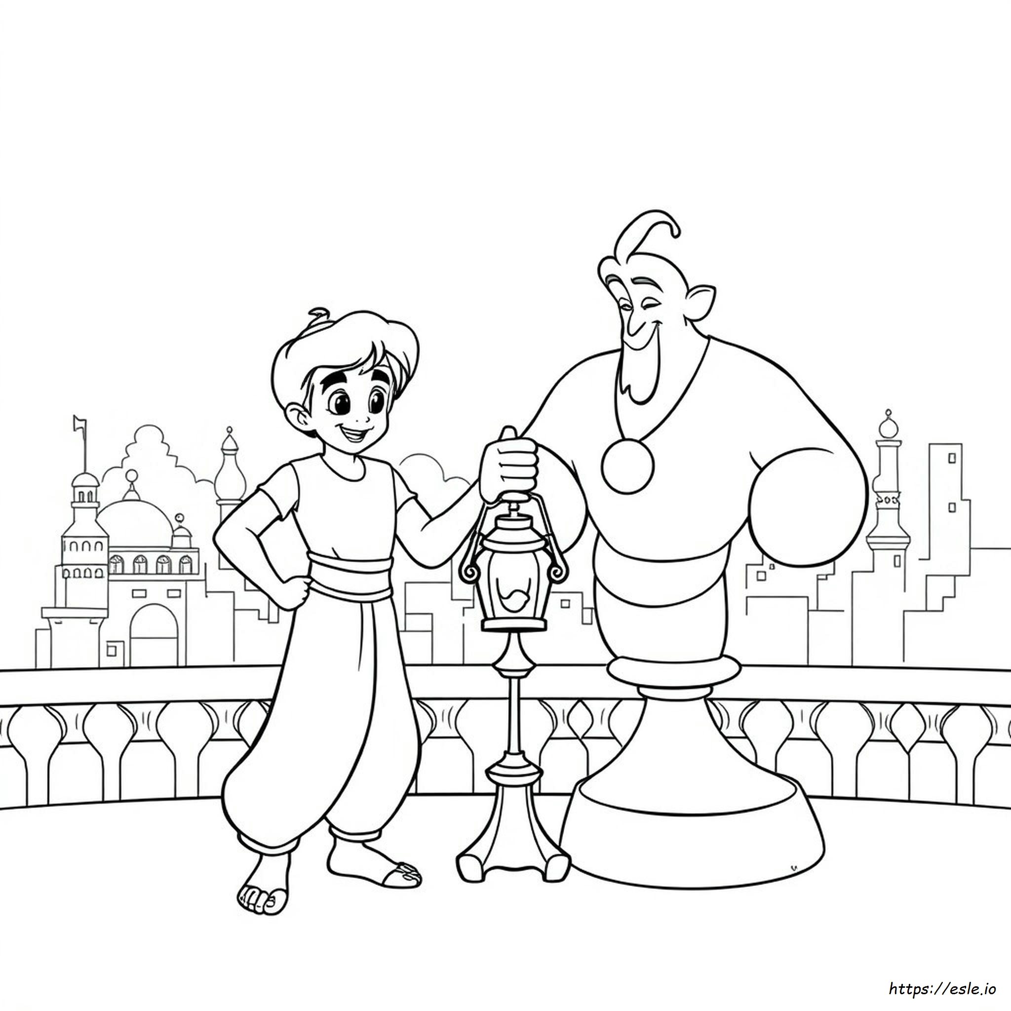 Aladdin Live Action Coloring Pages