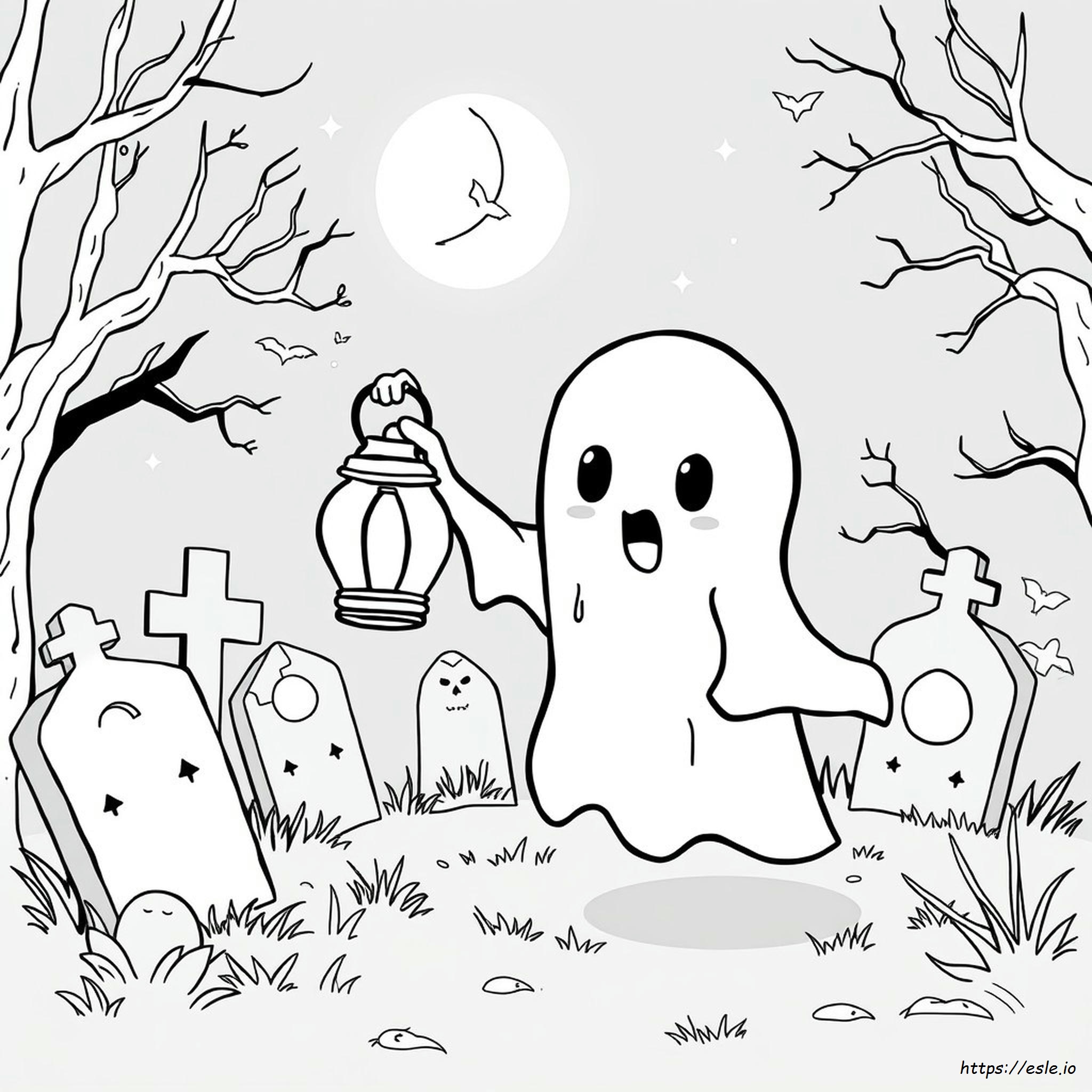 Cute Horror Coloring Pages