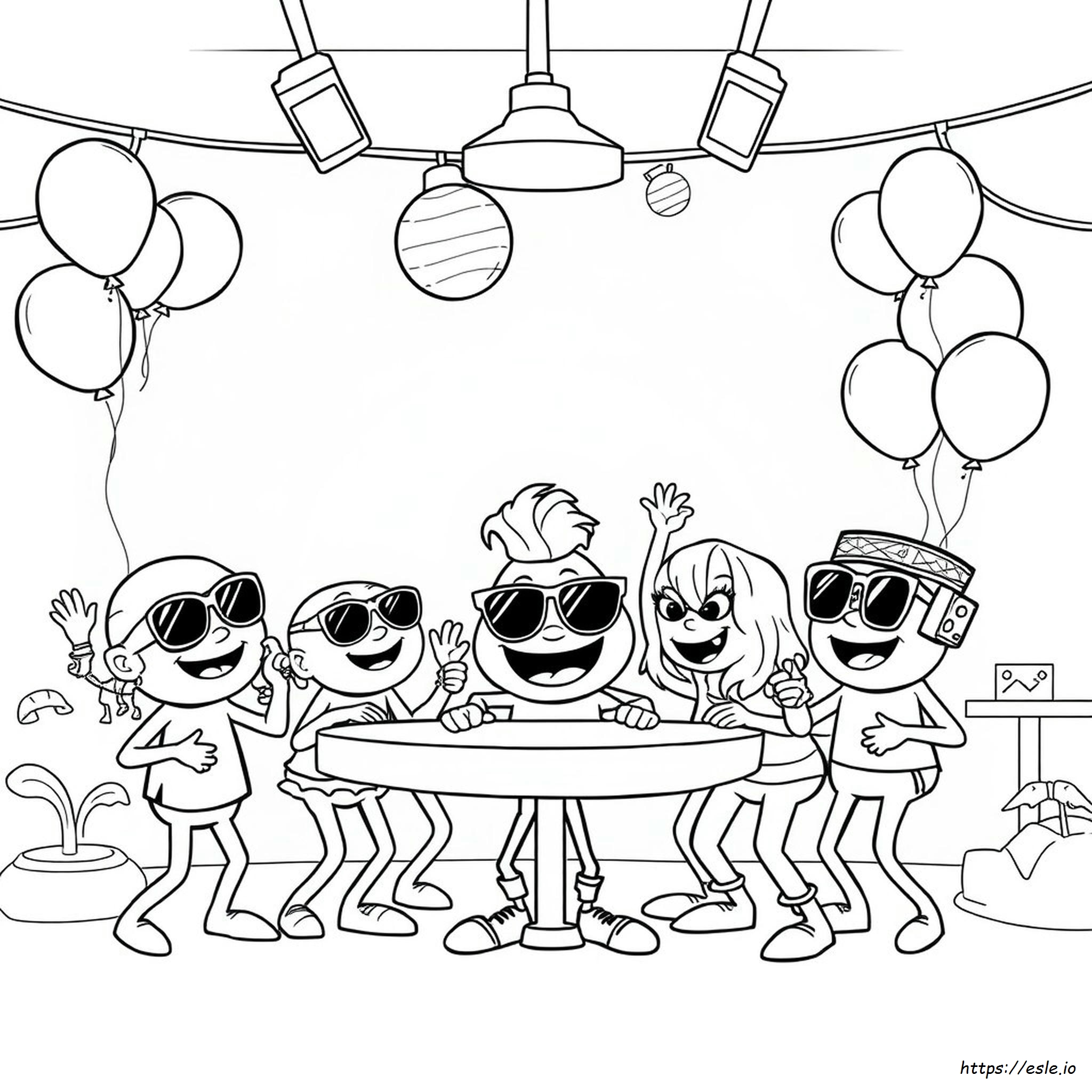 Coloriages Funky Friday