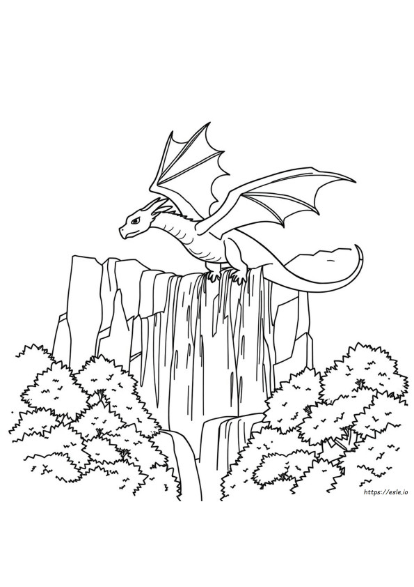 Desene De Colorat Cu Dragoni