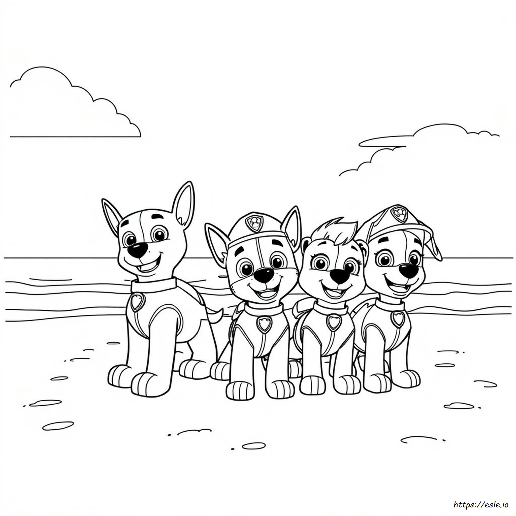 Paw Patrol Ausmalbilder Zum Ausdrucken