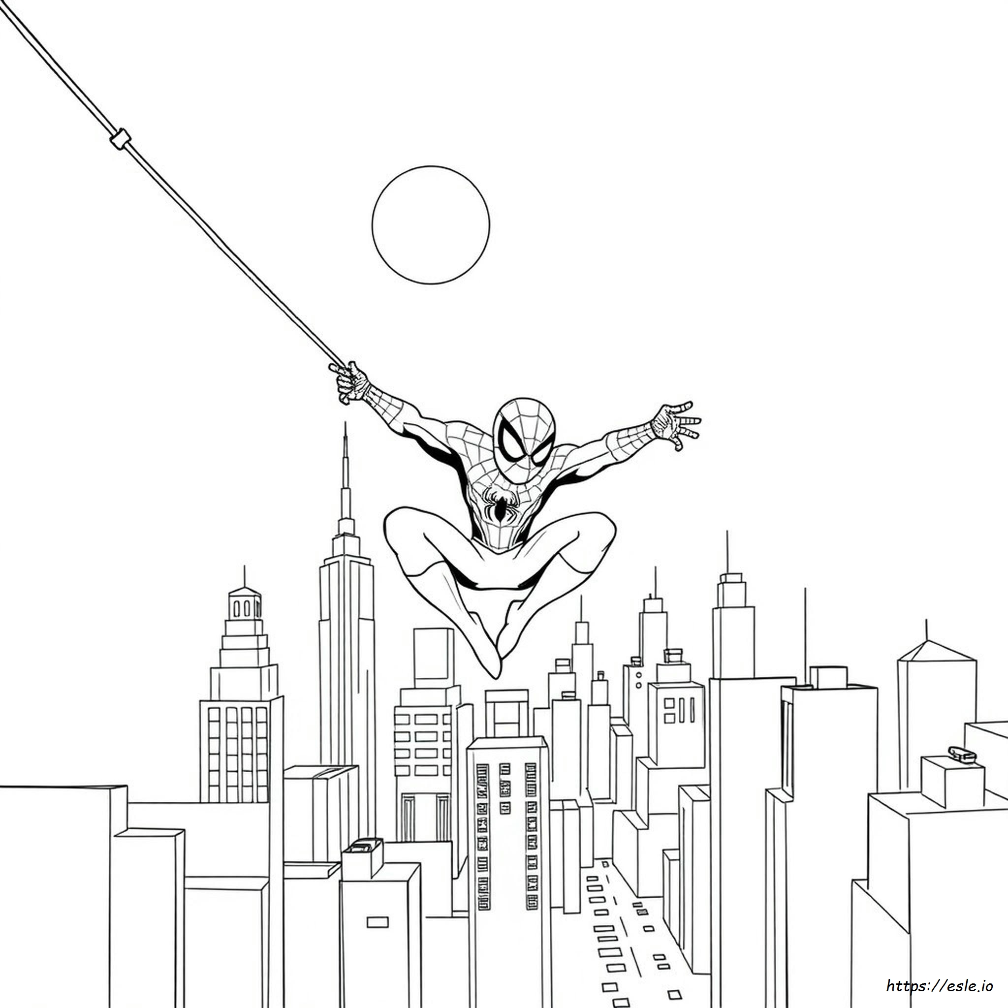 Spiderman Coloring Pages Ultimate Spiderman Para Colorear