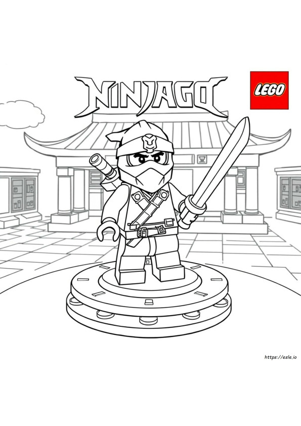 New Lego Ninjago Coloring Pages