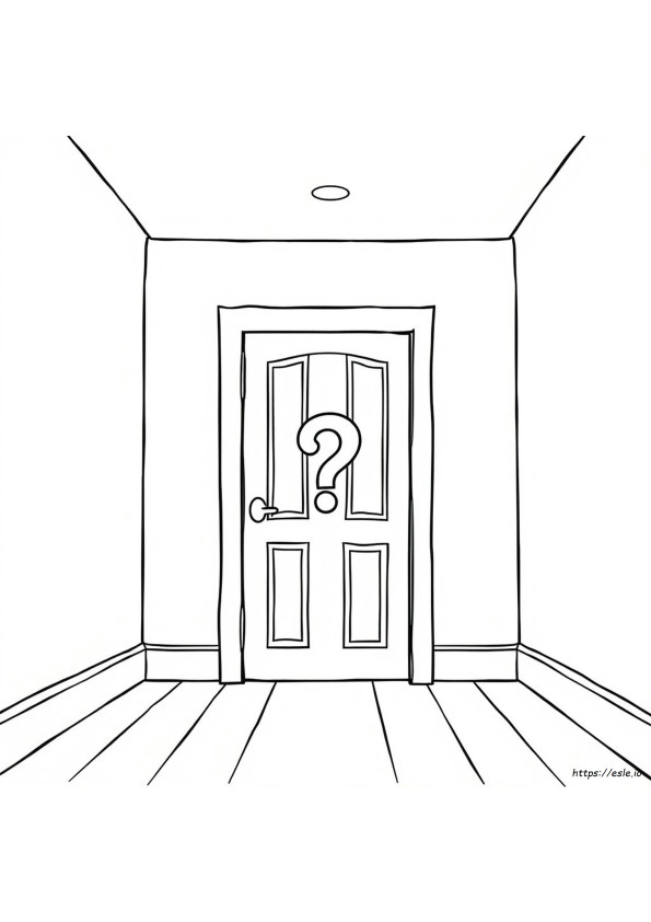 Gambar Mewarnai Misteri