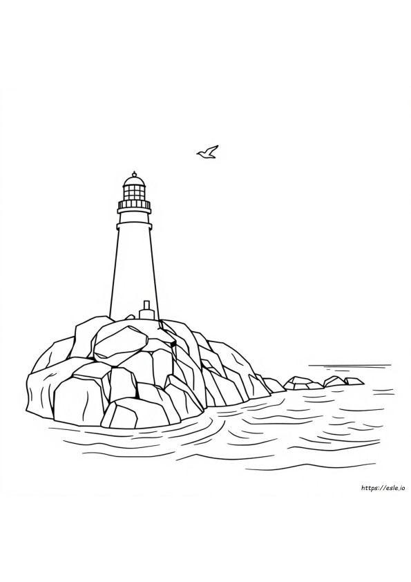 Coloriages Phares Gratuits À Imprimer