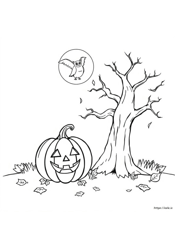Gambar Mewarnai Halloween Tk Dapat Dicetak Gratis