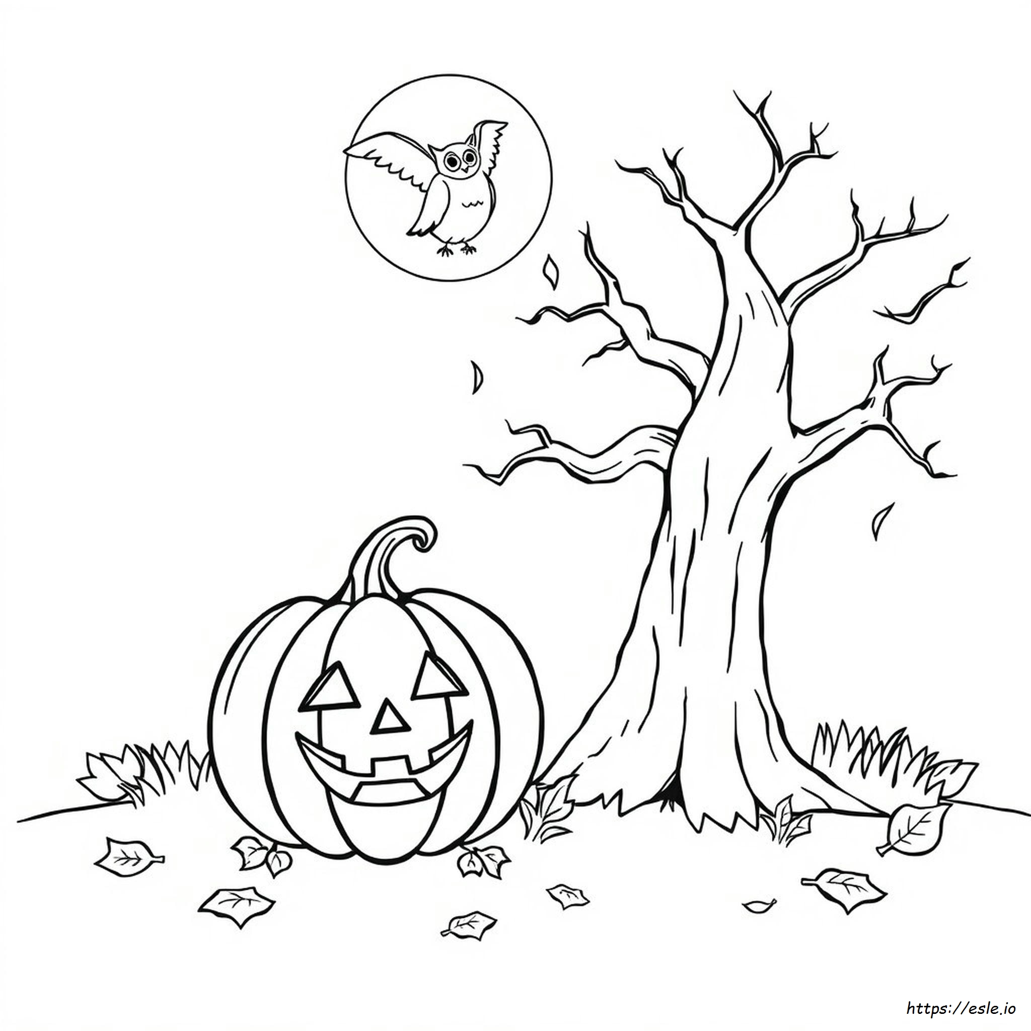 Kostenlose Druckbare Halloween-Malvorlagen Für Kinder Im Vorschulalter