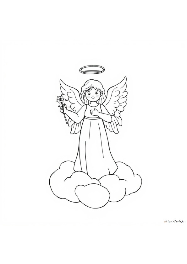 Bellissimi Angeli Da Colorare Per Adulti