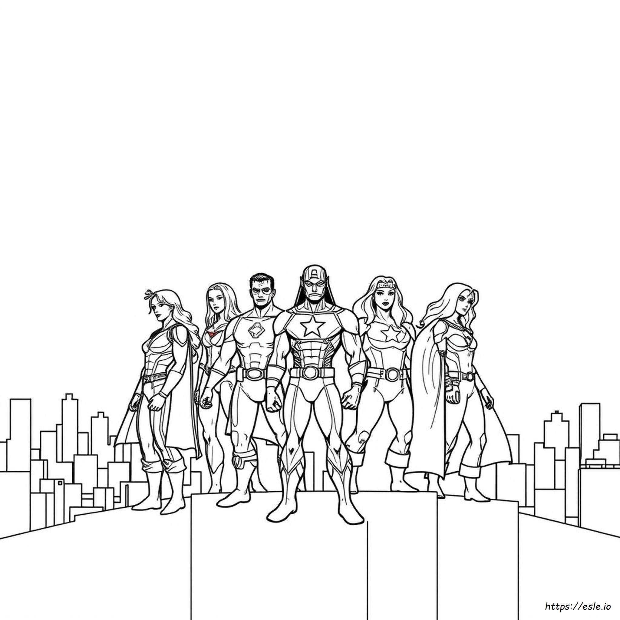 Avengers Uniti: Disegni Da Colorare
