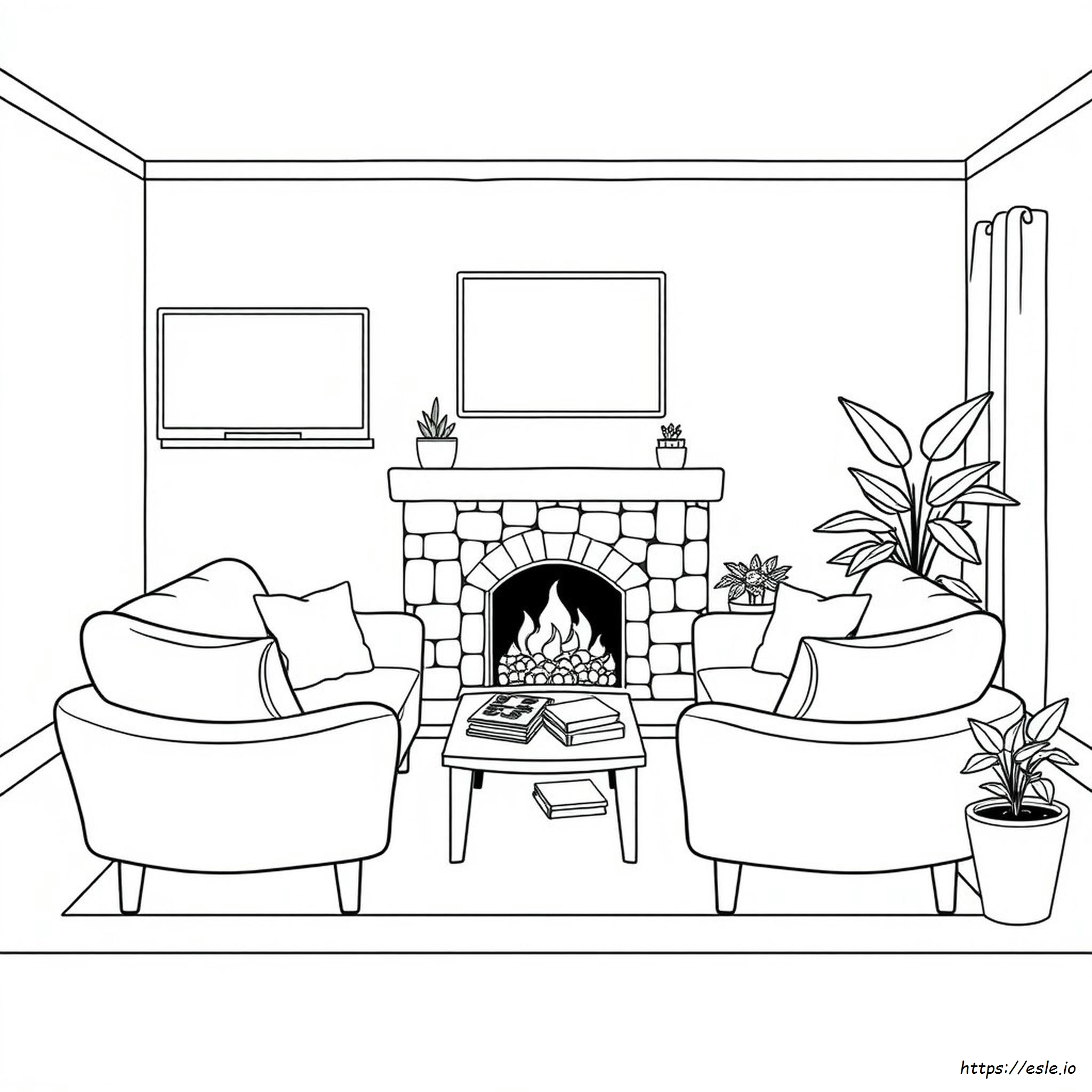 Livingroom Coloring