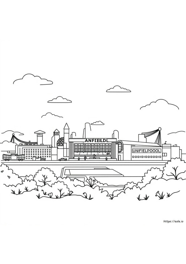 Gambar Mewarnai Liverpool