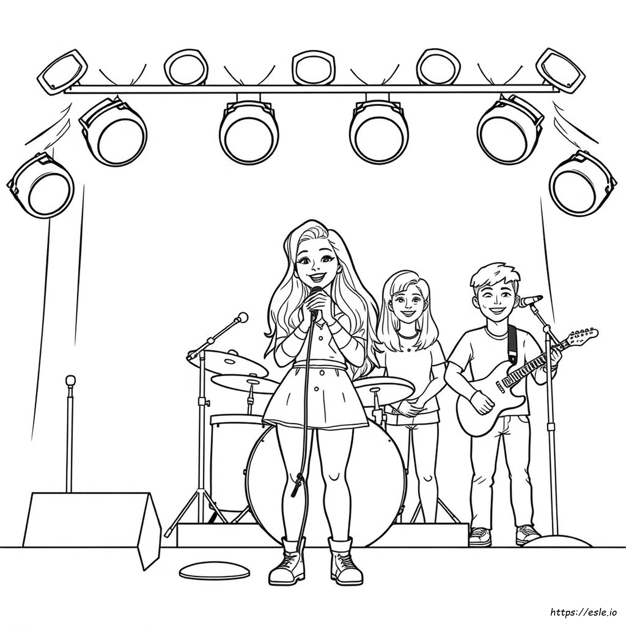 Drawing Sabrina Carpenter Coloring Pages