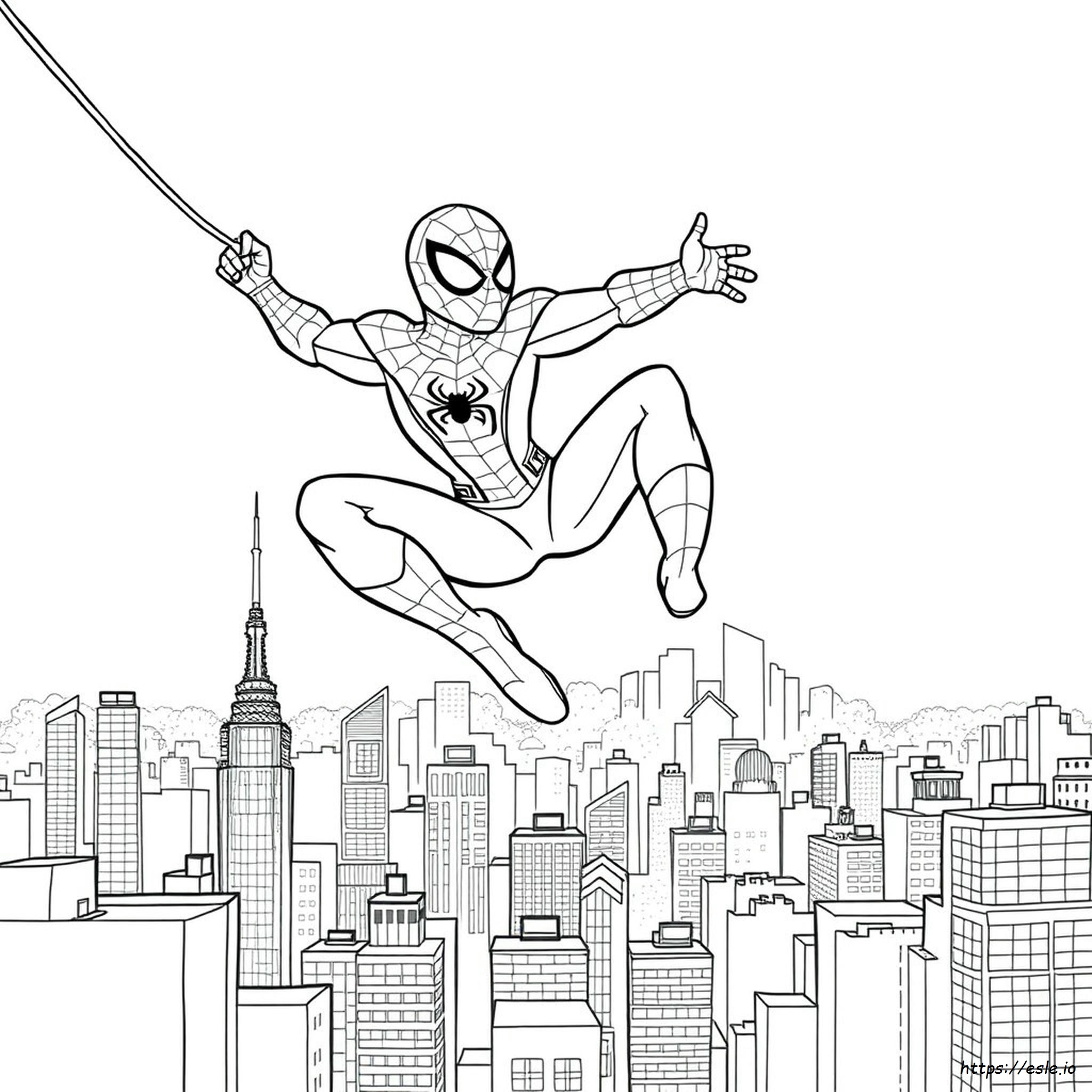 Disegni Da Colorare Di Spidey