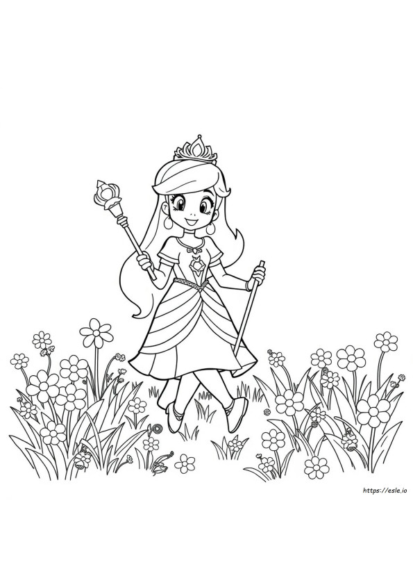 Princess Amy Coloring Page