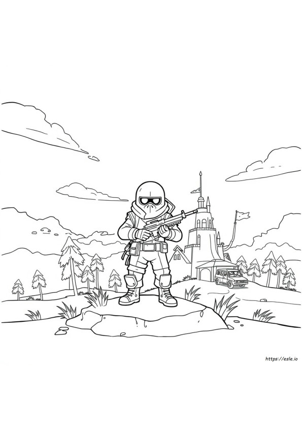 Gingy Fortnite Gambar Mewarnai