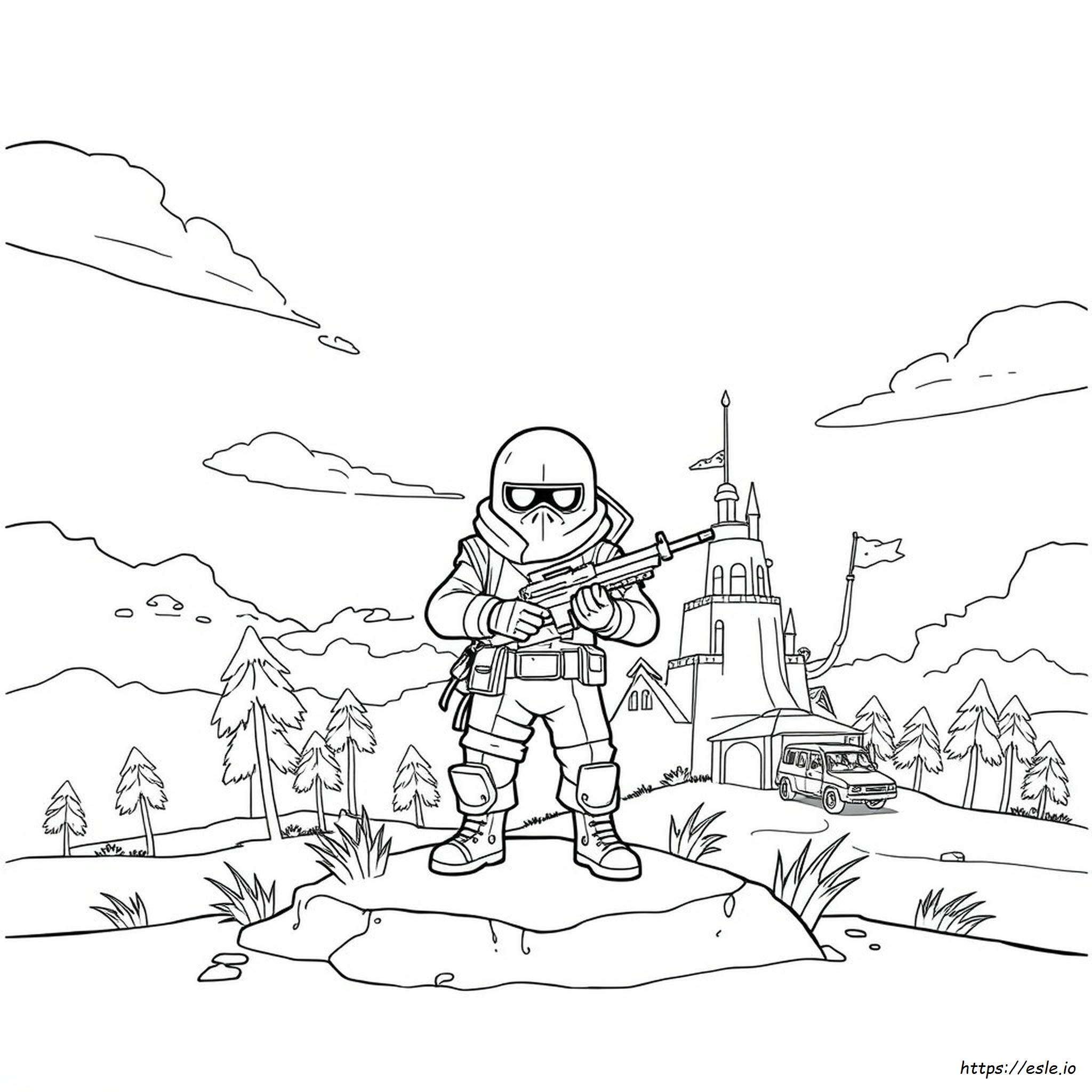 Gingy Fortnite Da Colorare