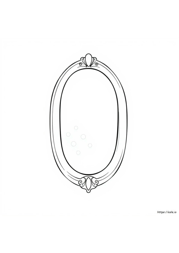 Mirror Colouring Page