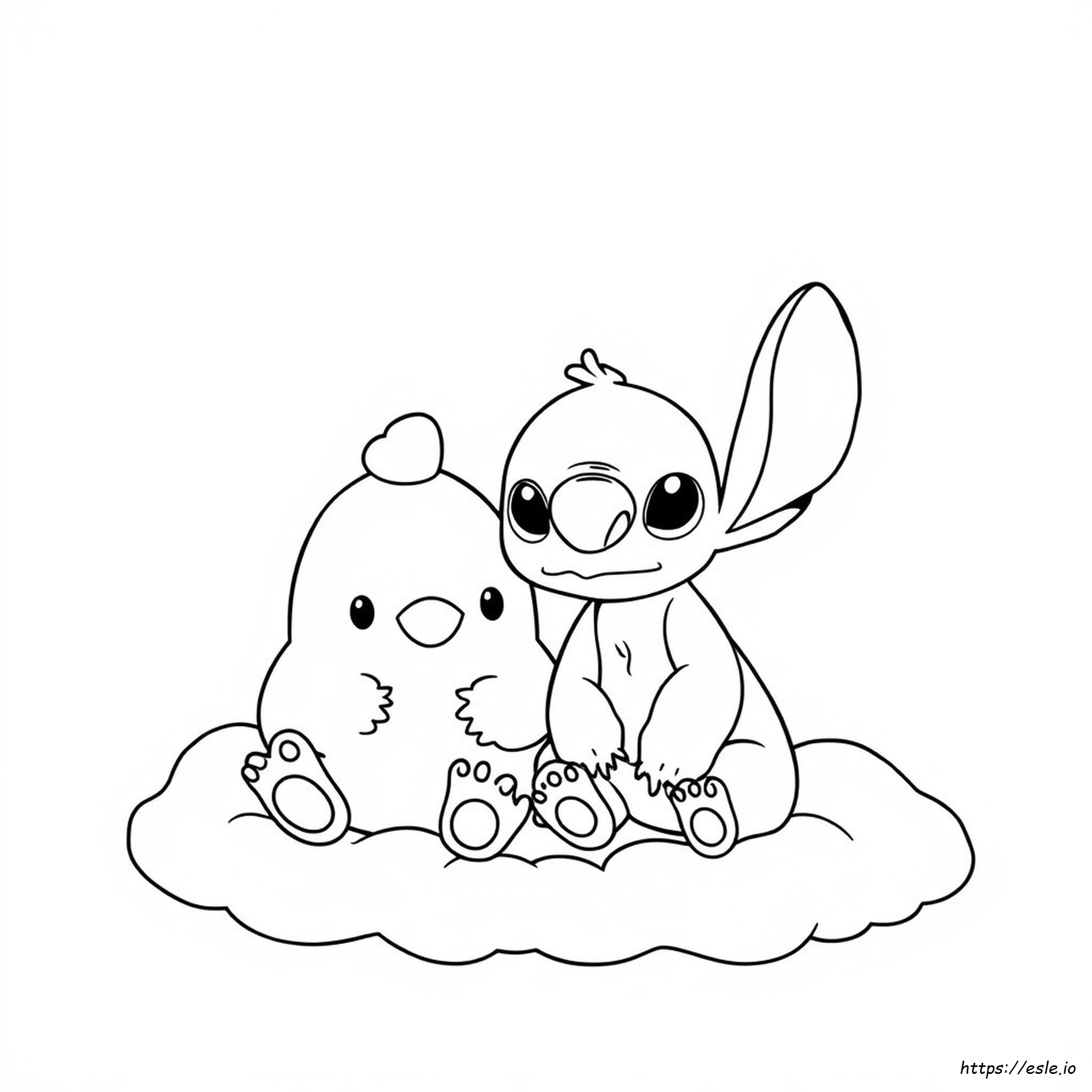 Stitch Squishmallow: Disegni Da Colorare