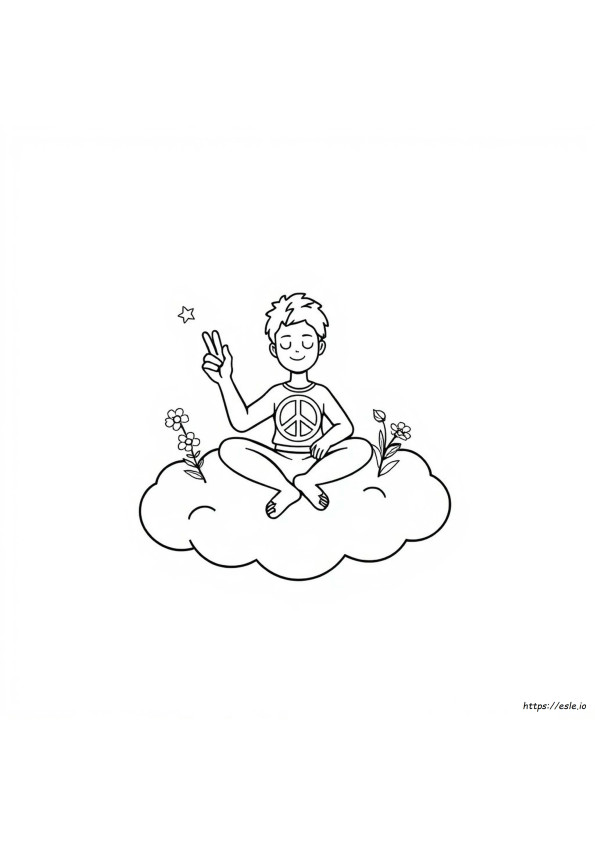 Halaman Mewarnai Stoner Mudah