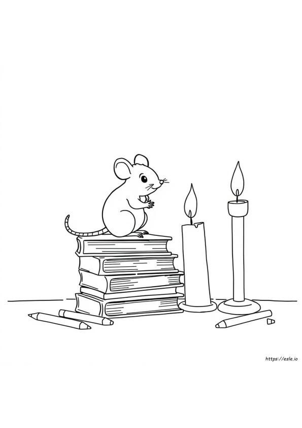 Desenhos De Ratos Para Colorir
