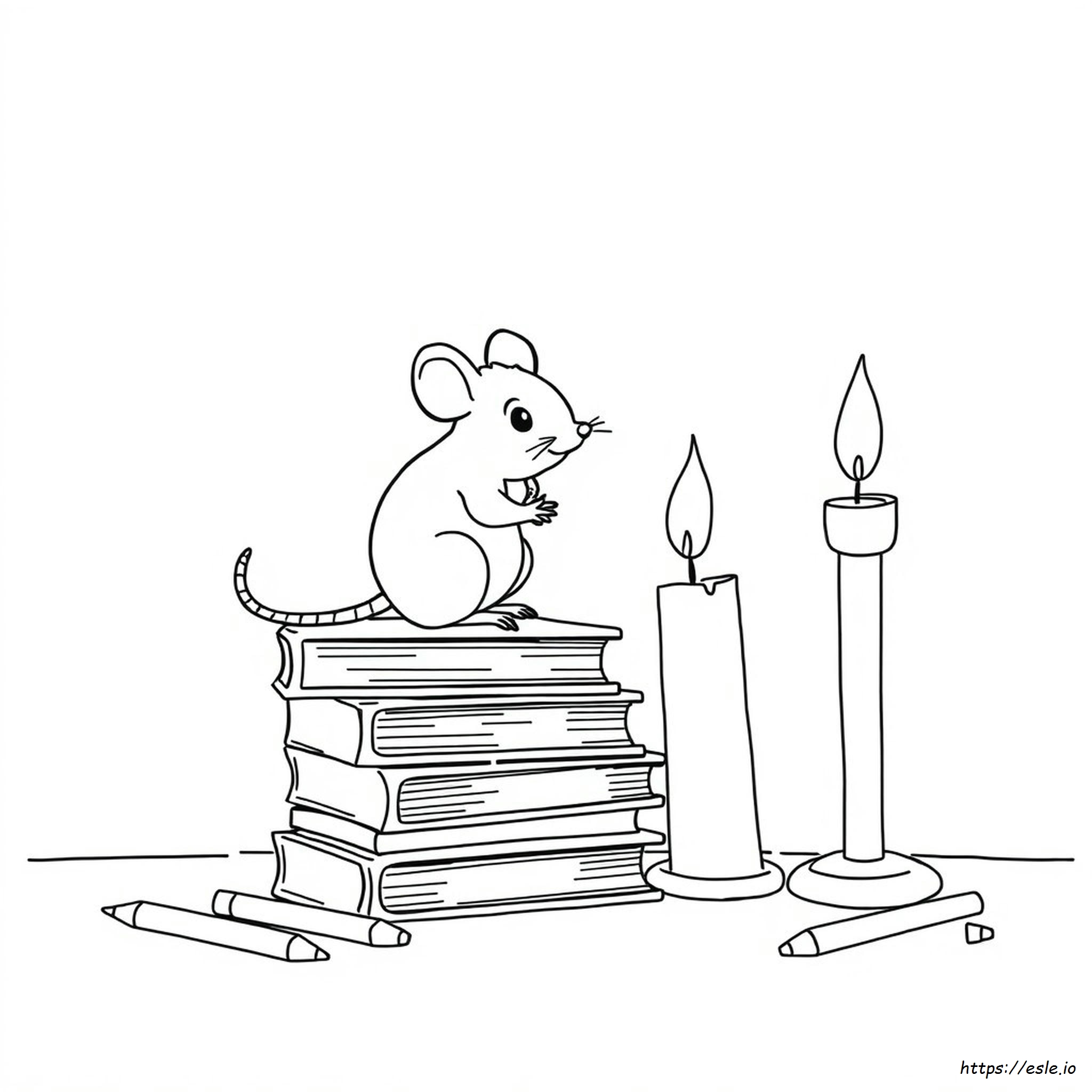 Mouse Colouring Pictures