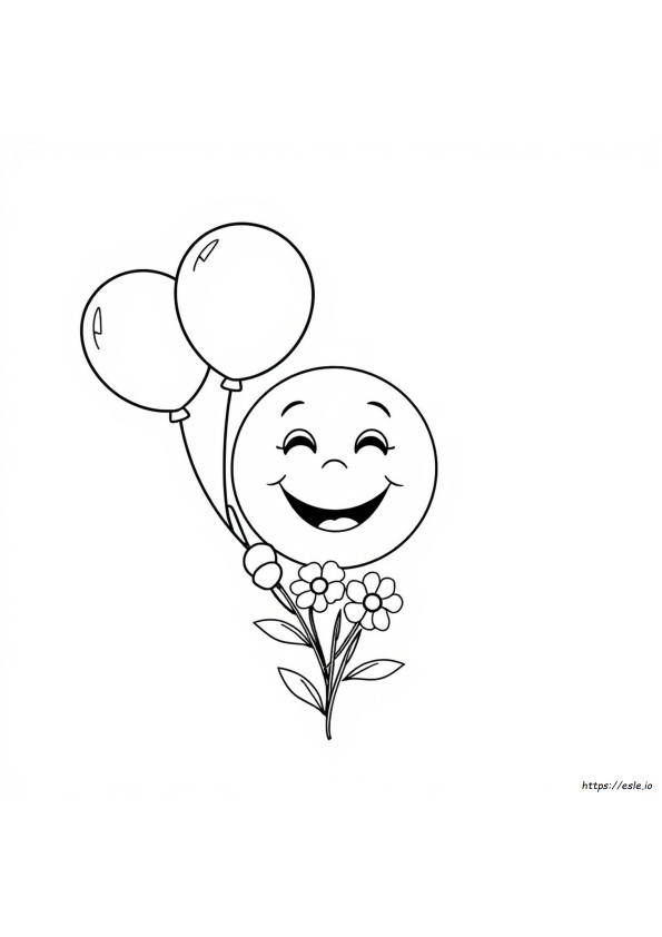 Coloriage Smiley