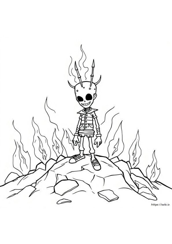Pinhead Gambar Mewarnai