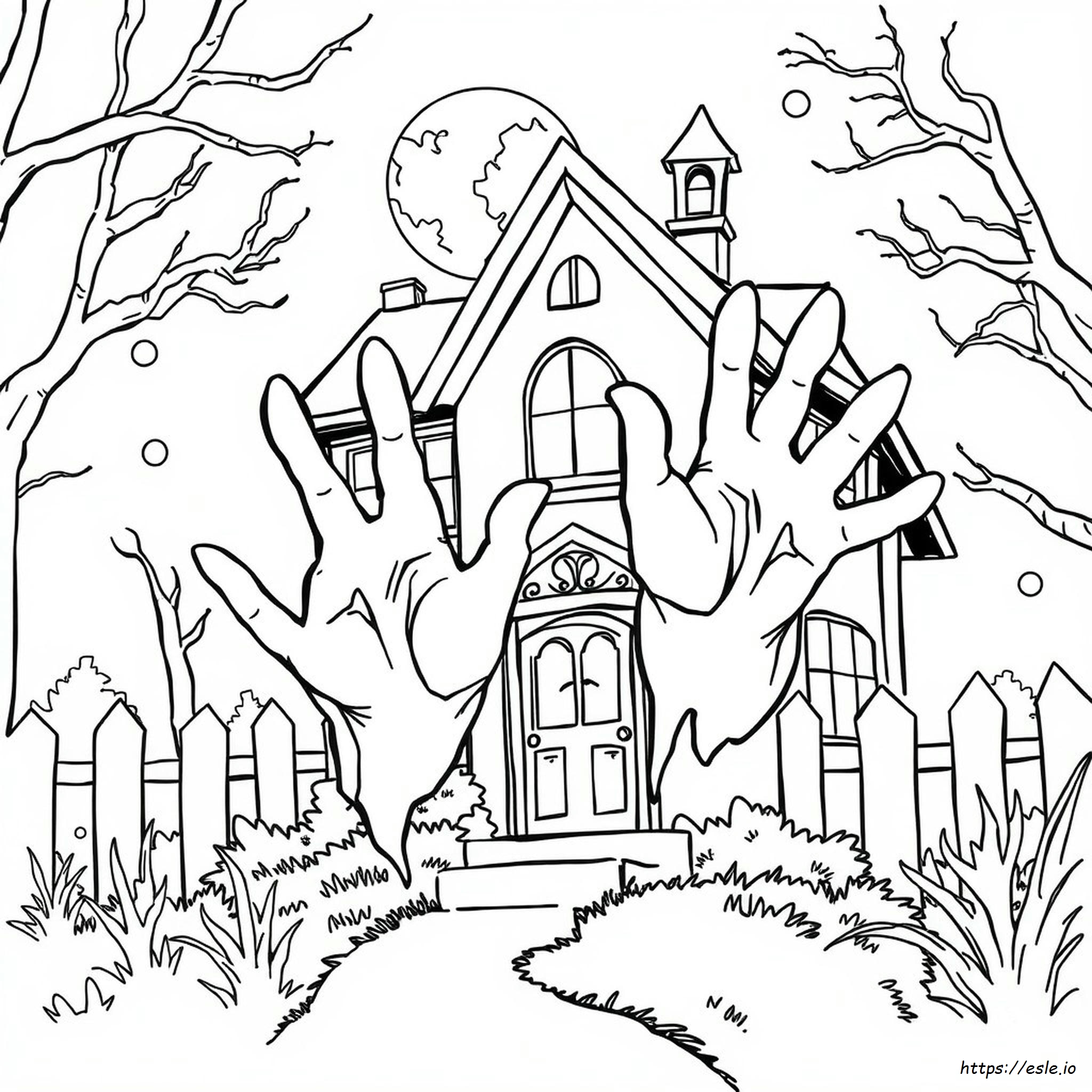 Really Scary Coloring Pages