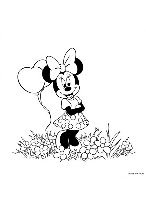 Kolorowanka Minnie