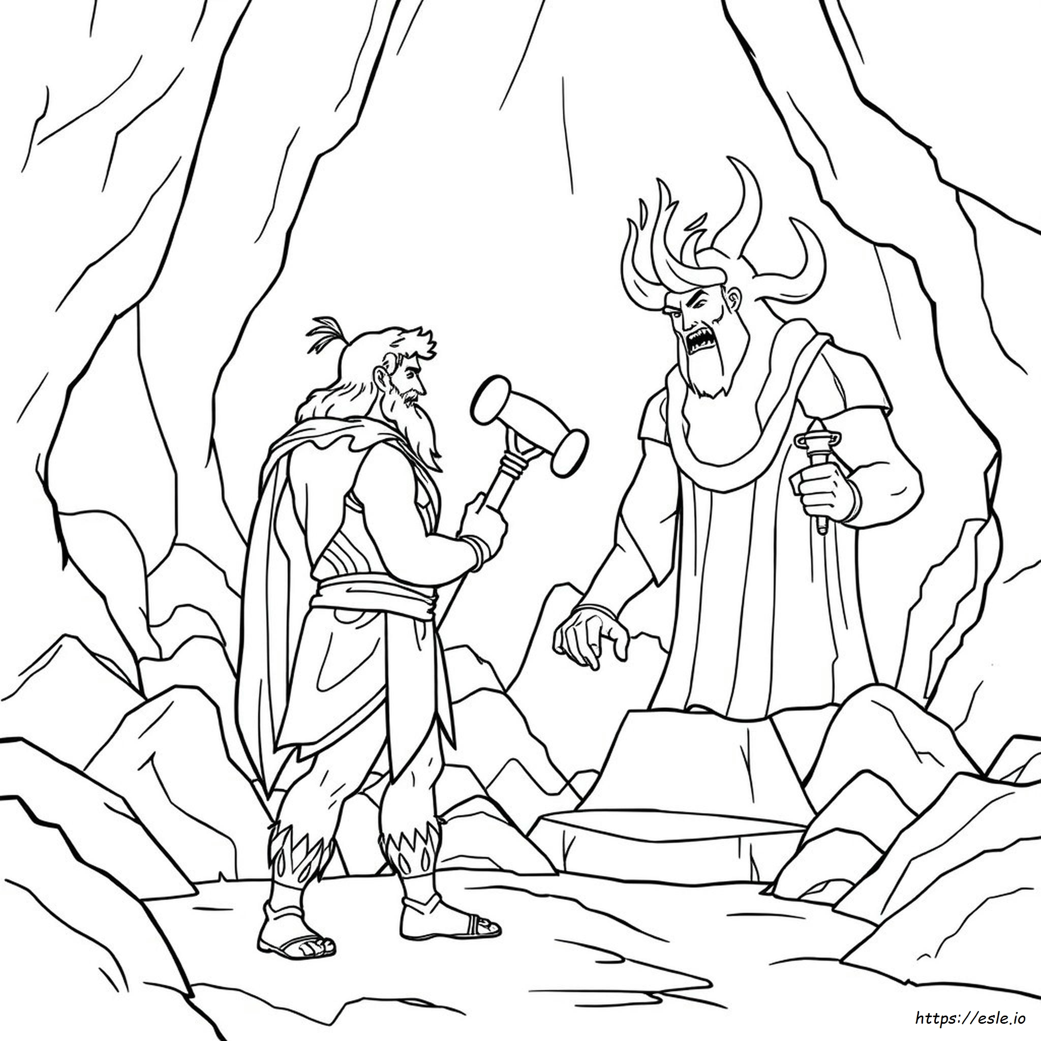 Hades Hércules Dibujos Para Colorear