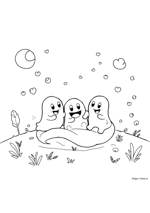Gummigoo Coloring Page