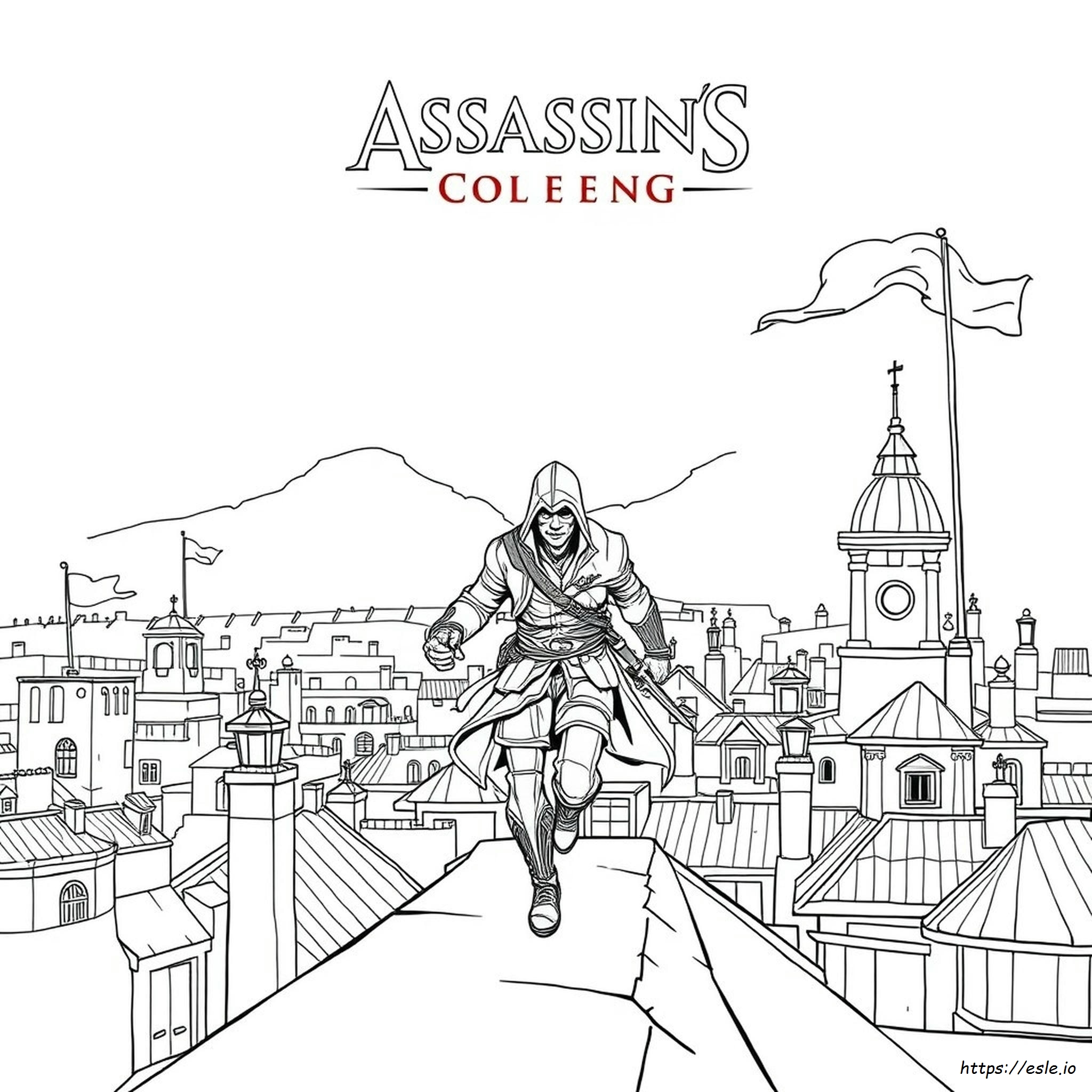 Assassin's Creed Disegni Da Colorare