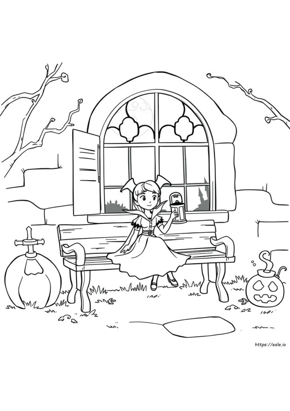 Vampirina Mewarnai