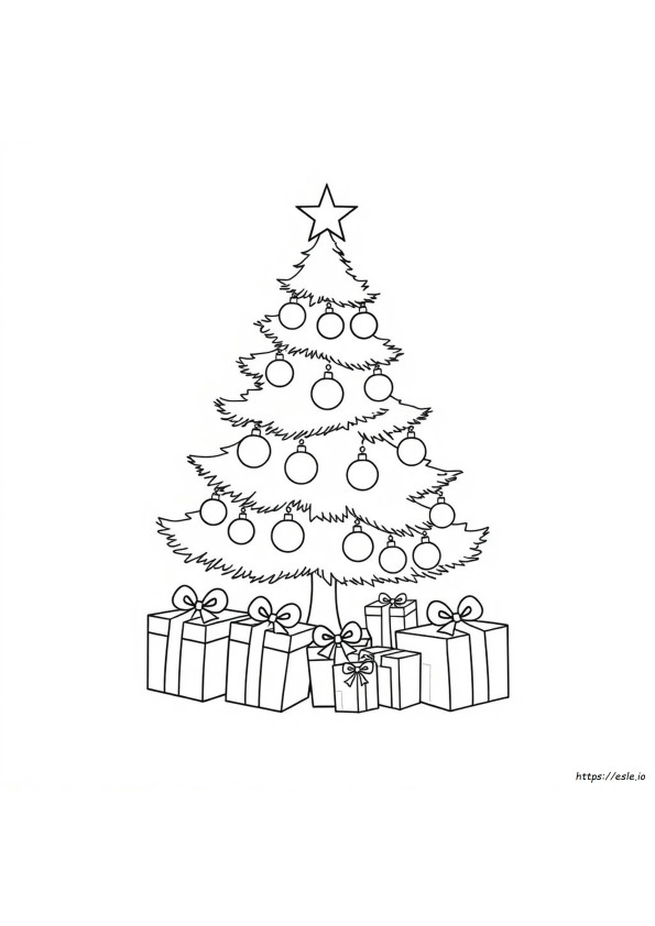 Gambar Mewarnai Natal Untuk Dicetak