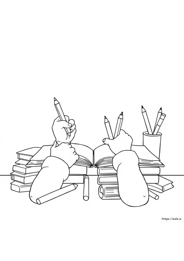 Buku Mewarnai Untuk Pensil Warna