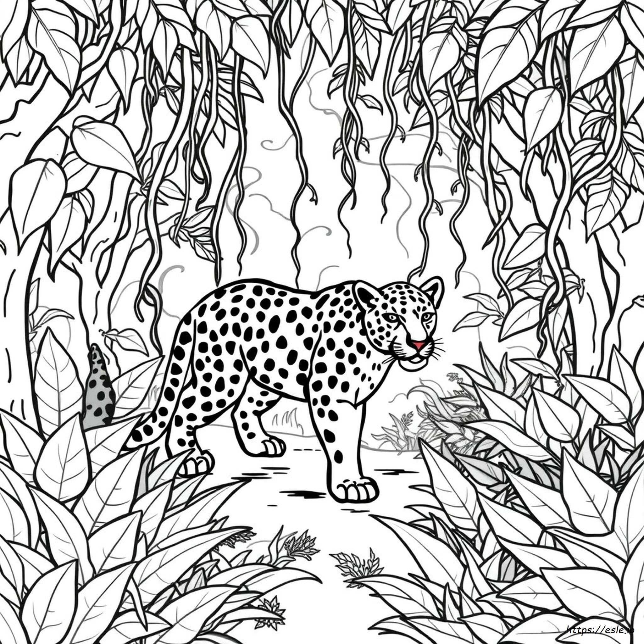 Animali Della Giungla Da Colorare