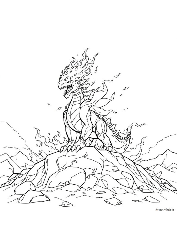 Gigantamax Cinderace Coloring Page