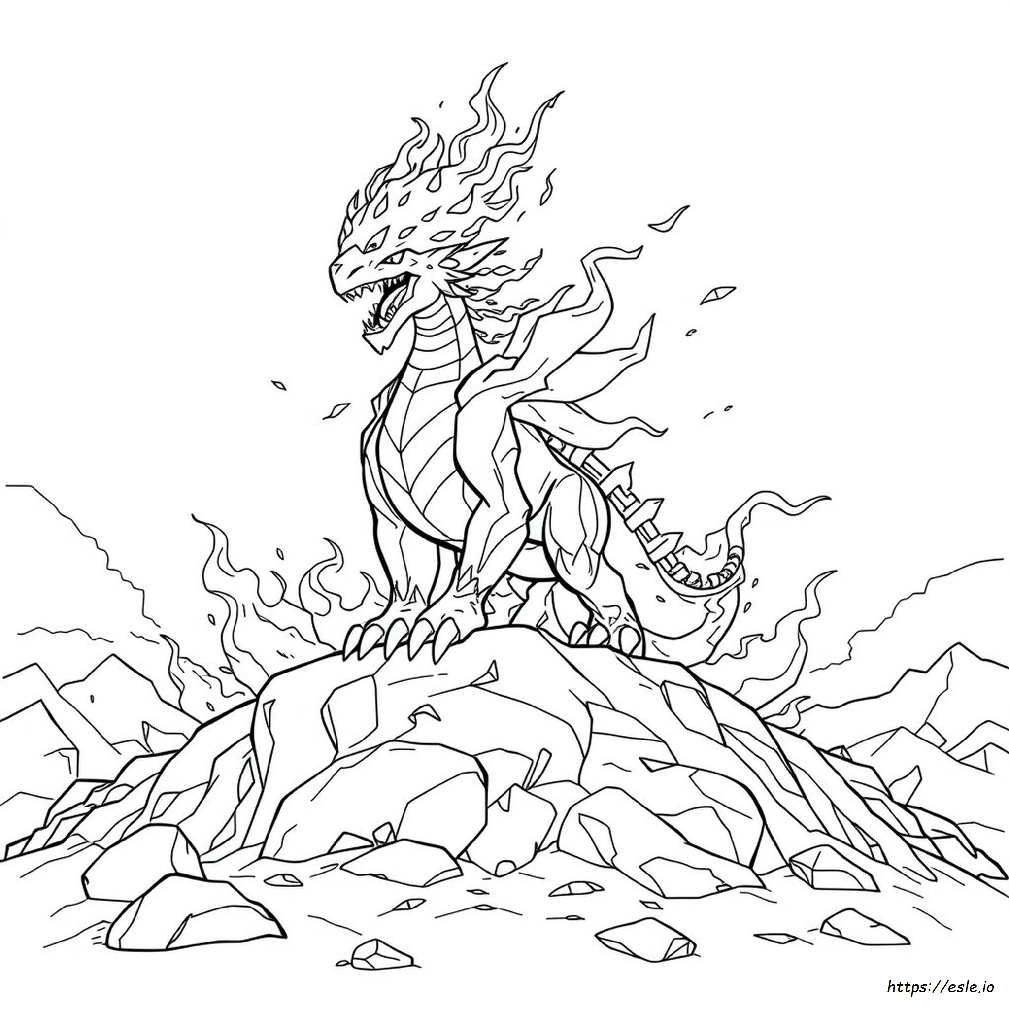 Gigantamax Cinderace Coloring Page
